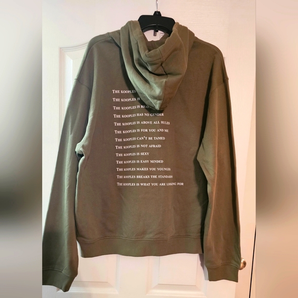 The Kooples Men's PulloverLogo Hoodie - Picture 5 of 8